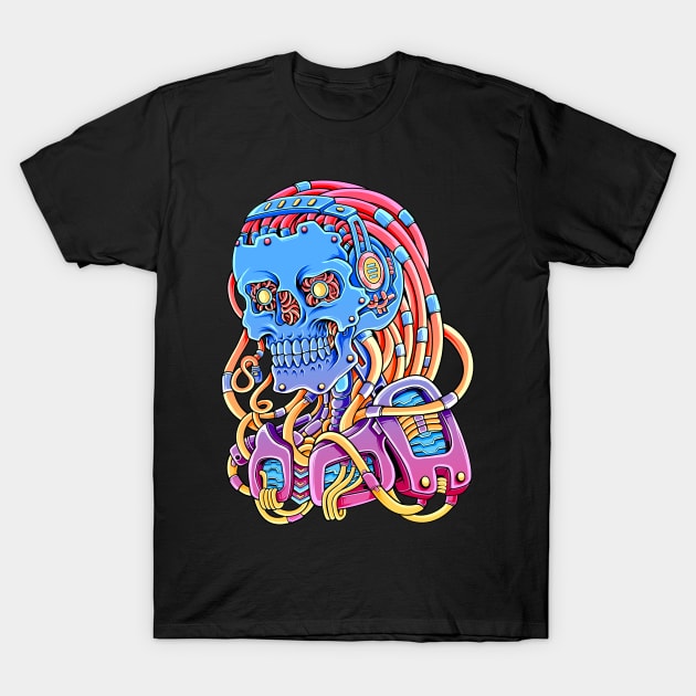 Cyber Soldier T-Shirt by Efexampink